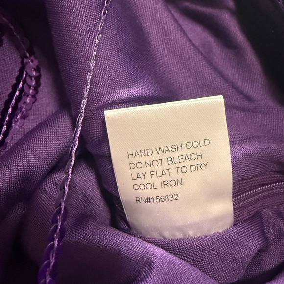 💜💛💚 Hausen Sequin Fringe Statement Top – Size Medium 💜💛💚 - Picture 5 of 10